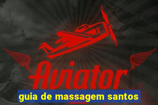 guia de massagem santos